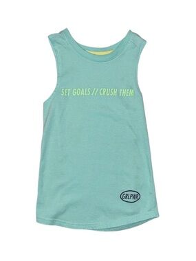 XERSION Girl's Green Tank Top Size XS 6/6X
